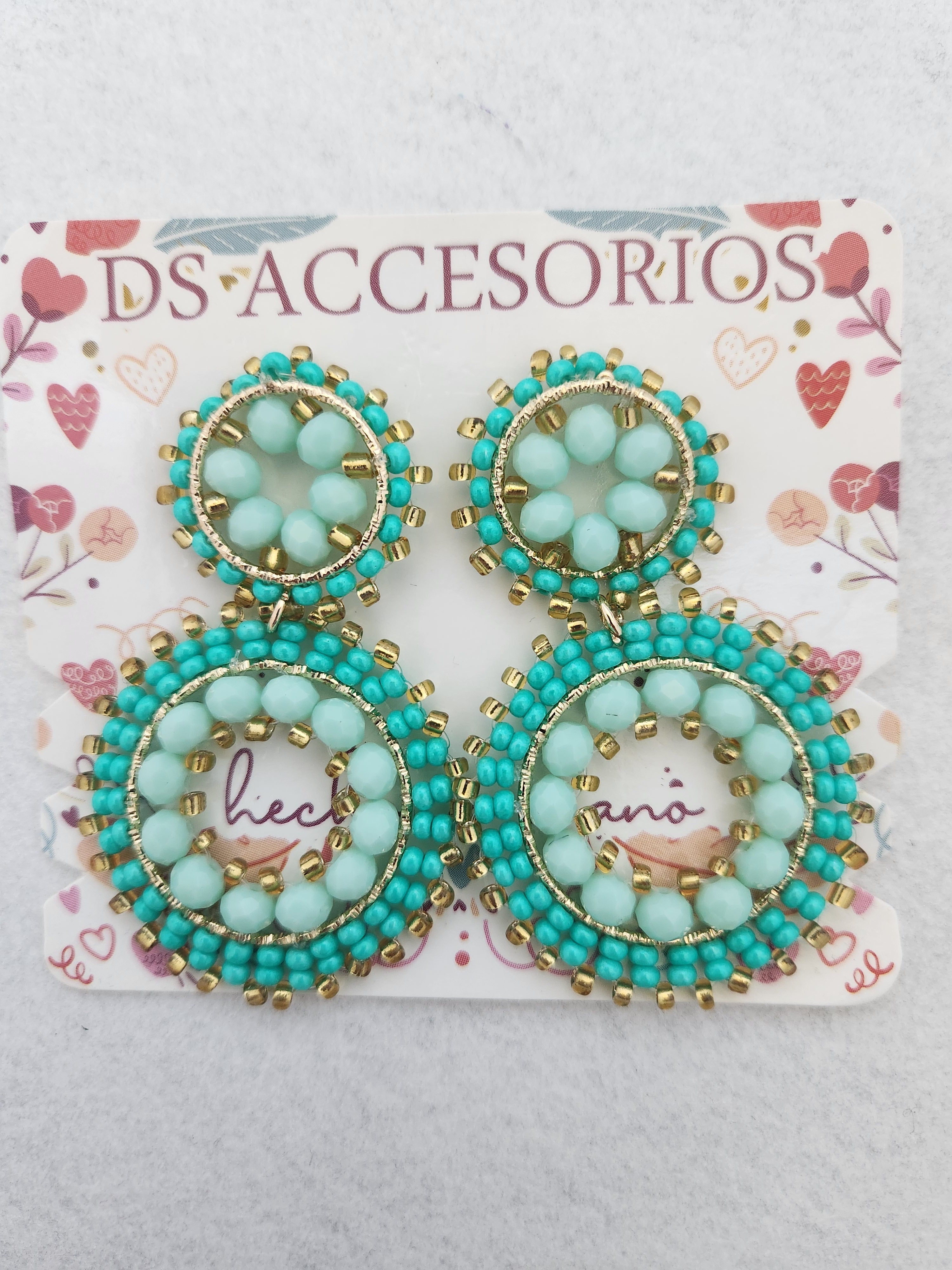Large Beaded Earring