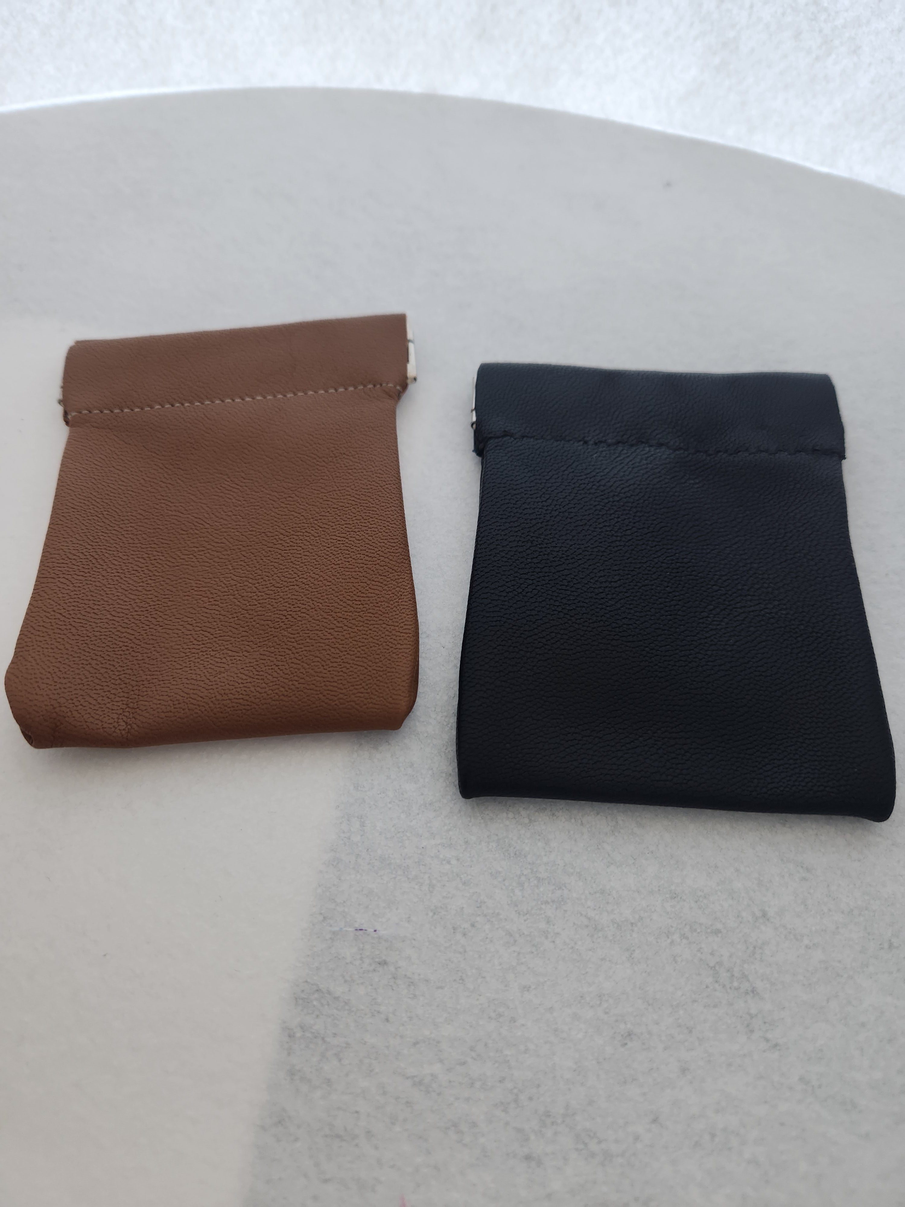 Genuine leather coin purse