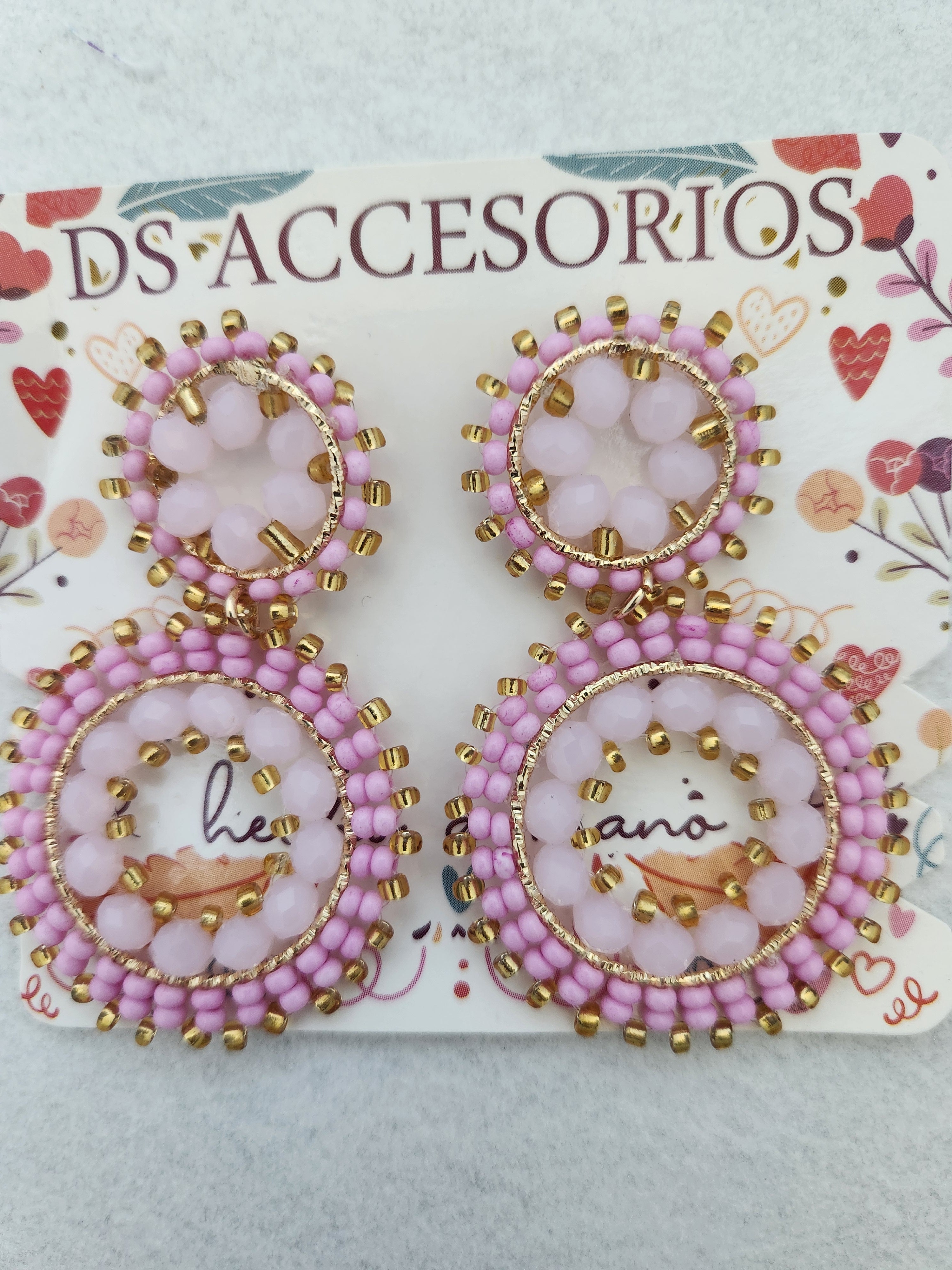 Large Beaded Earring